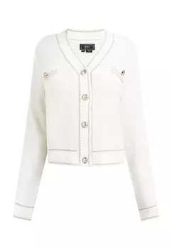 Толстовка faina Strickjacke, белый