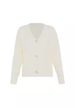 Толстовка faina Strickjacke, белый