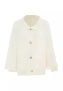 Толстовка faina Strickjacke, белый