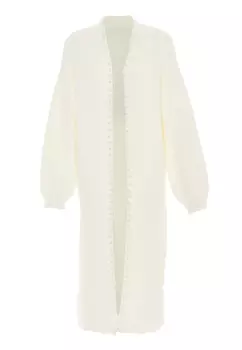 Толстовка faina Strickjacke, белый