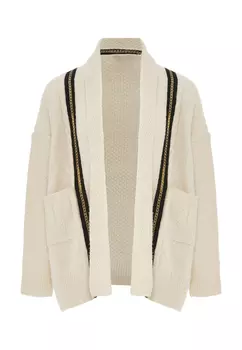 Толстовка faina Strickjacke, белый