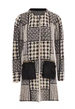 Толстовка faina Strickjacke, бежевый