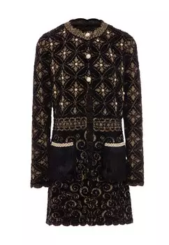 Толстовка faina Strickjacke, черный