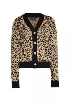 Толстовка faina Strickjacke, черный