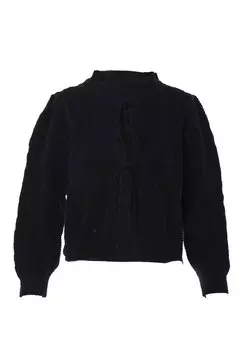 Толстовка faina Strickjacke, черный