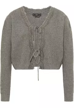 Толстовка faina Strickjacke, цвет Grau Melange