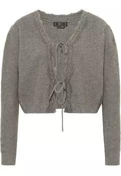 Толстовка faina Strickjacke, цвет Grau Melange