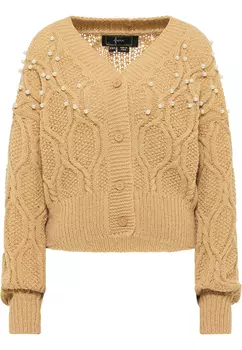 Толстовка faina Strickjacke, цвет Kamel