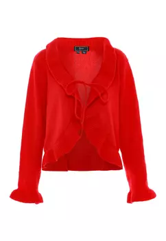 Толстовка faina Strickjacke, красный