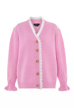 Толстовка faina Strickjacke, лавандовый