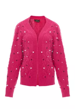 Толстовка faina Strickjacke, розовый