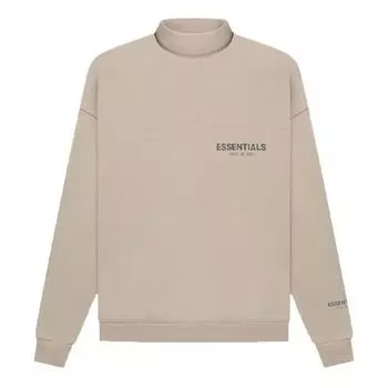 Толстовка Fear of God Essentials FW21 Pullover Mockneck, цвет tan