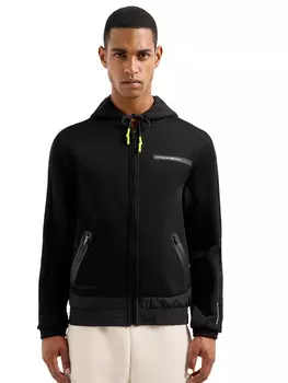 Толстовка felpa athletic mix Ea7, черный