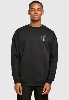 Толстовка FLOWER BLOOM CREWNECK Merchcode, черный