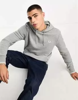 Толстовка Fred Perry Tipped, серый