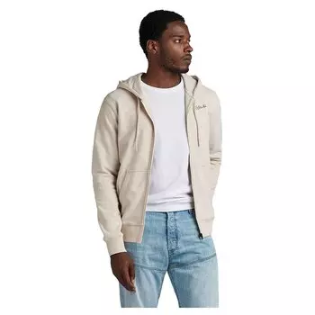 Толстовка G-Star Back Gr Through full zip, бежевый