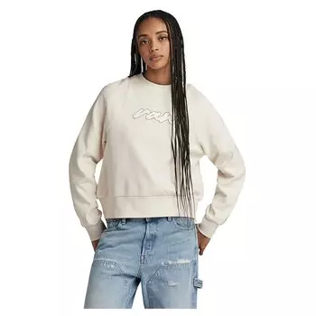 Толстовка G-Star Cornely Raw Dot Raglan R, бежевый