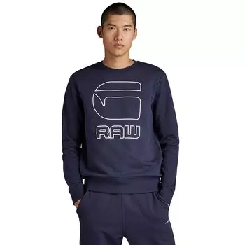 Толстовка G-Star Graphic Graw, синий