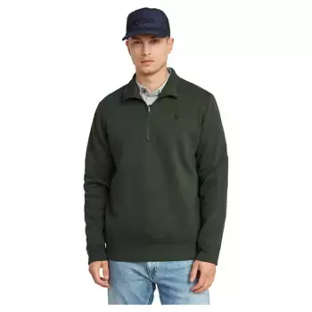 Толстовка G-Star Premium Core half zip, зеленый