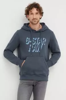 Толстовка G-Star Raw, темно-синий