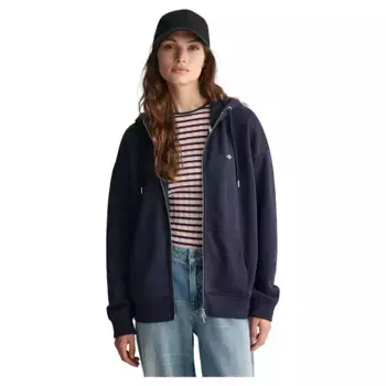 Толстовка Gant 4201412 full zip, синий