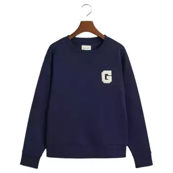 Толстовка Gant G Badge, синий