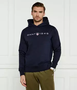Толстовка Gant Graphic Regular Fit, синий
