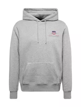 Толстовка GANT, пятнистый серый