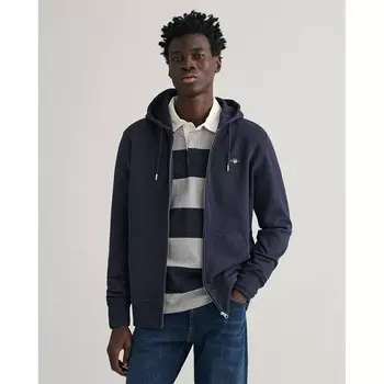 Толстовка Gant Reg Shield Full Zip, синий