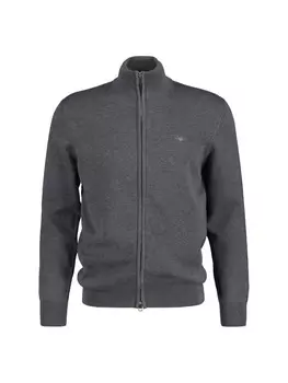 Толстовка Gant Strickjacke, серый