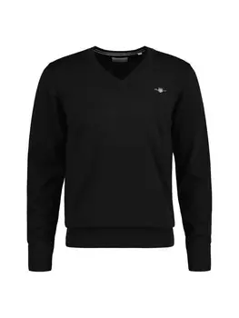 Толстовка Gant Strickpullover, черный