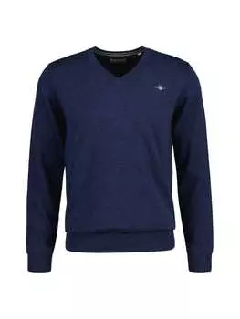 Толстовка Gant Strickpullover, цвет Jeansblau Melange