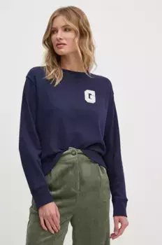Толстовка Gant, темно-синий