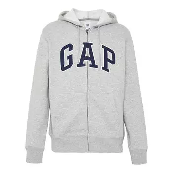 Толстовка Gap Arch на молнии с капюшоном, серый