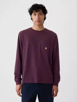 Толстовка GAP Sweatshirt, фиолетовый