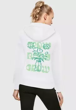 Толстовка GROW - Hoodie Merchcode, белый