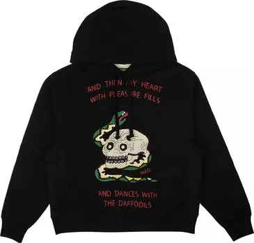 Толстовка Gucci GG Hooded Sweatshirt Black, черный