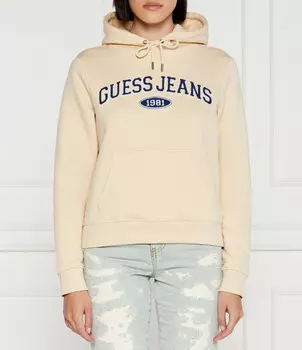 Толстовка Guess Jeans Regular Fit, бежевый