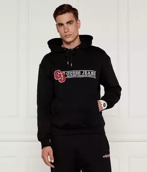 Толстовка Guess Jeans Regular Fit, черный