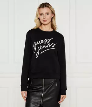 Толстовка Guess Jeans Regular Fit, черный