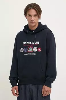 Толстовка Guess Jeans, темно-синий