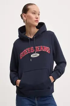Толстовка Guess Jeans, темно-синий
