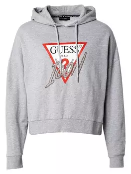 Толстовка Guess, светло-серый