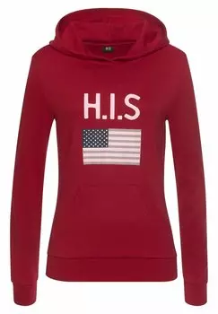 Толстовка H.I.S, цвет rot