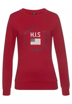 Толстовка H.I.S, цвет rot
