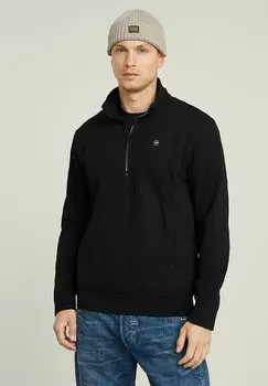 Толстовка HALF ZIP G-STAR, черный