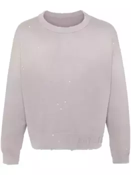 Толстовка Handwritten MAISON MARGIELA, фиолетовый