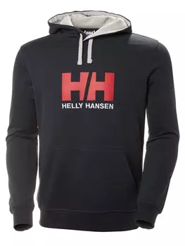 Толстовка Helly Hansen LOGO HOODIE, синий