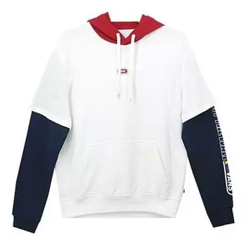 Толстовка hooded pullover white Vans, белый