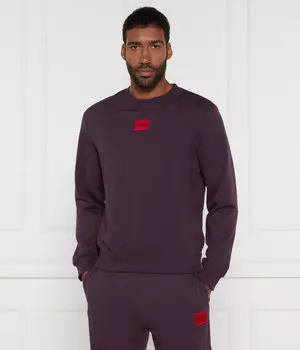 Толстовка HUGO Diragol212 Regular Fit, фиолетовый
